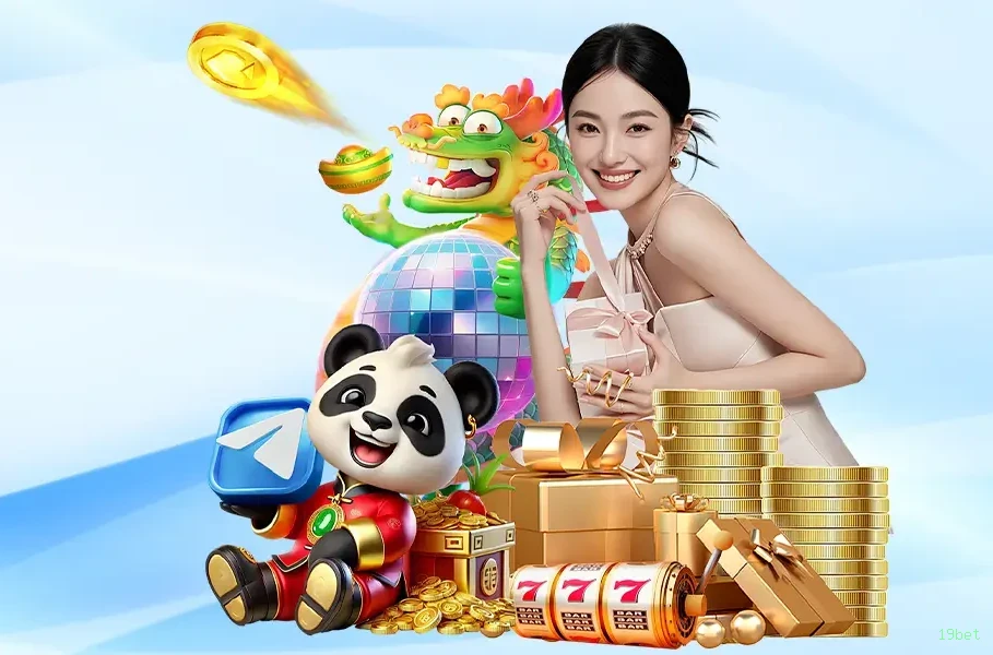 Imagem promocional da 19bet mostrando a plataforma e suas vantagens